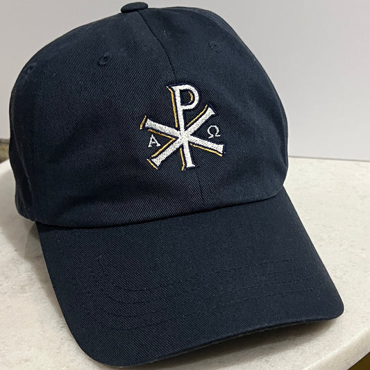 Chi Rho Christus Rex Baseball Cap