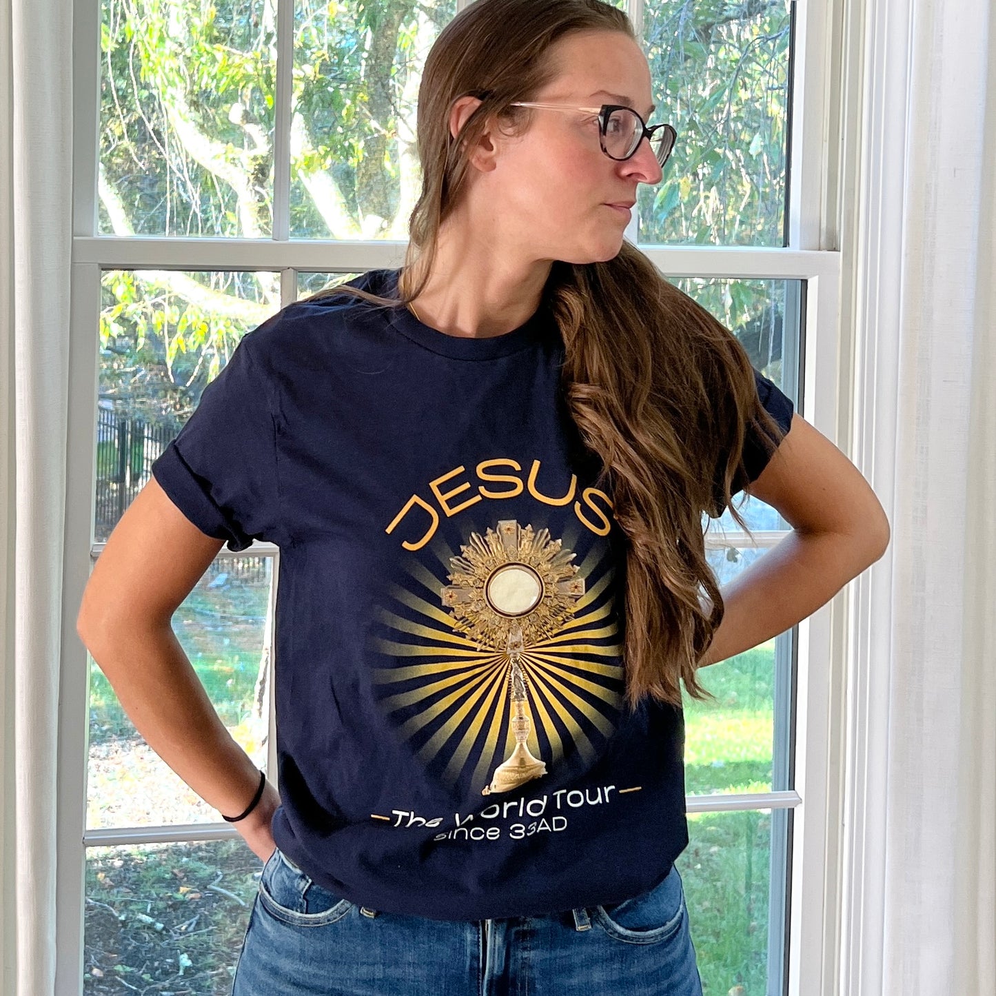 The Jesus World Tour Eucharistic Miracles Tee- Adult Unisex
