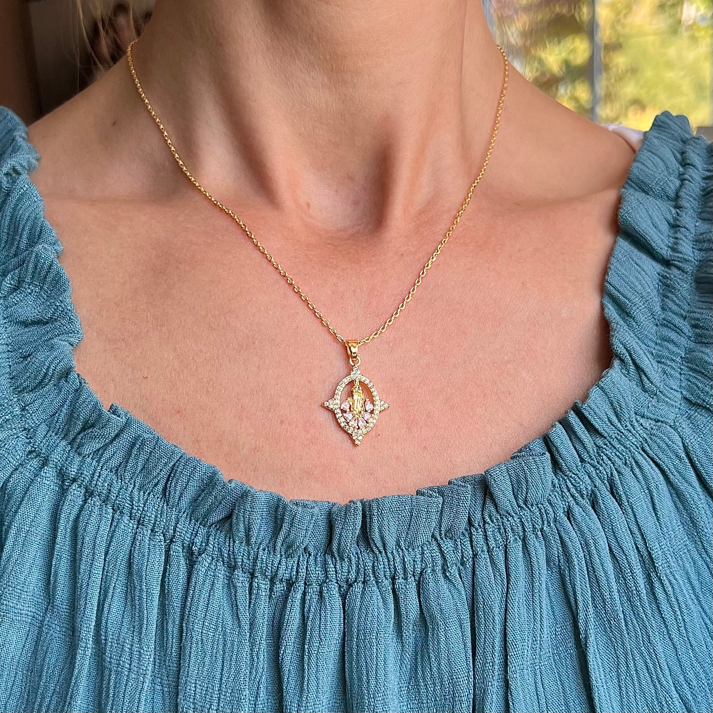 Garden Guadalupe Necklace