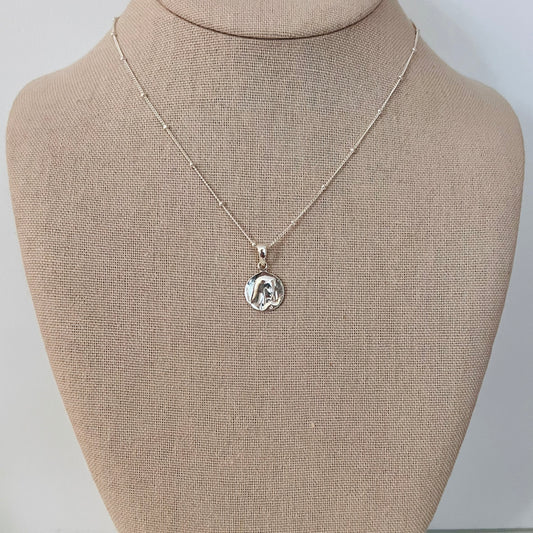 Our Lady of Sorrows Necklace- Sterling Silver
