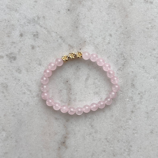 Hail Mary Stretch Bracelet- 6mm Beads