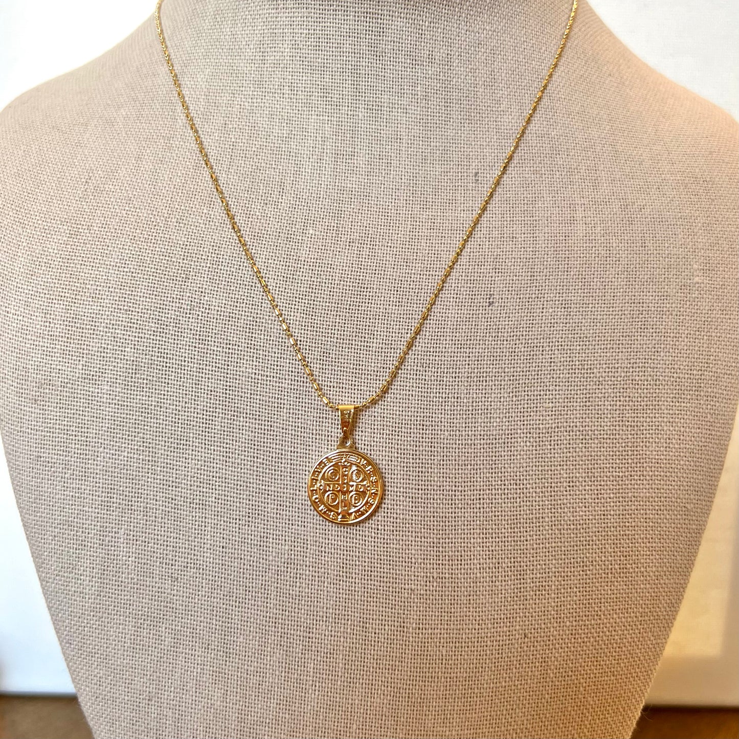 SAMPLE Saint Benedict Necklace #1