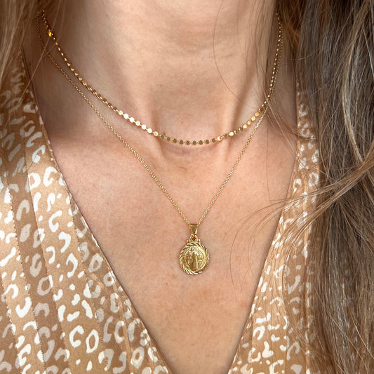 *CLEARANCE* Saint Benedict Necklace Layering Set