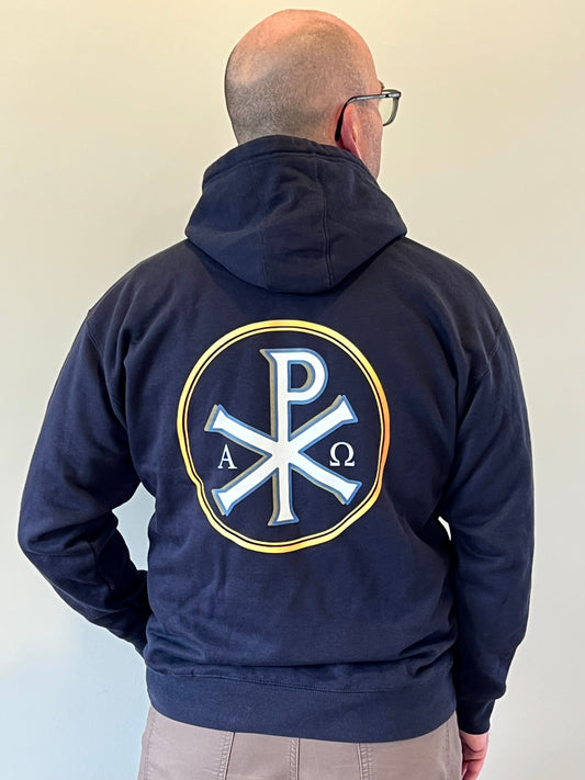 Men’s Christus Rex (Chi Rho) Hoodie