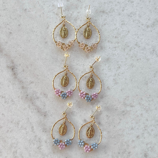 Our Lady’s Garden Earrings