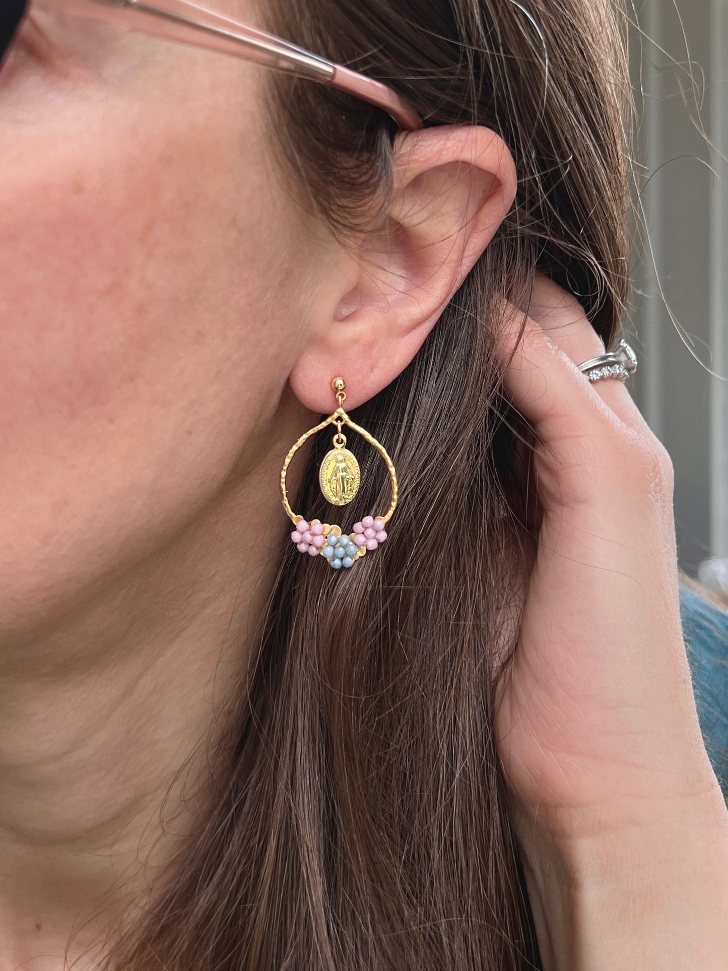 Our Lady’s Garden Earrings