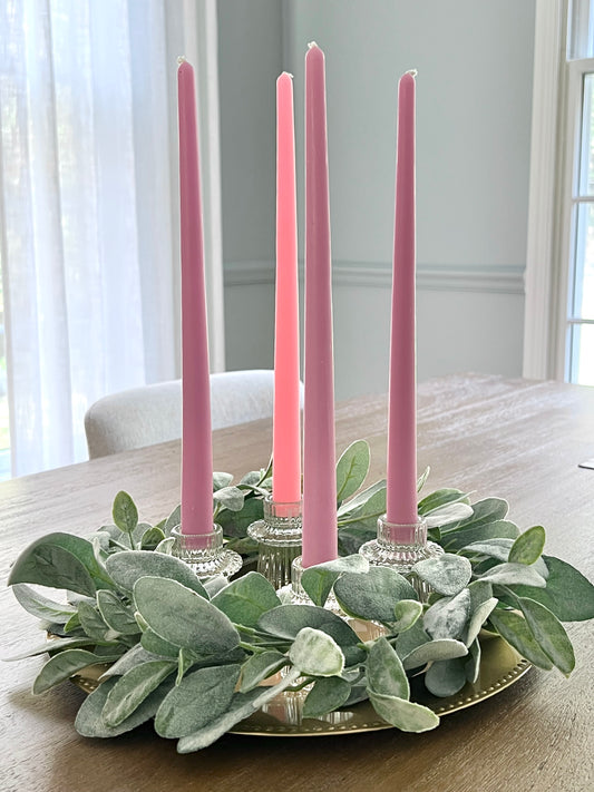 100% Beeswax Advent Candles