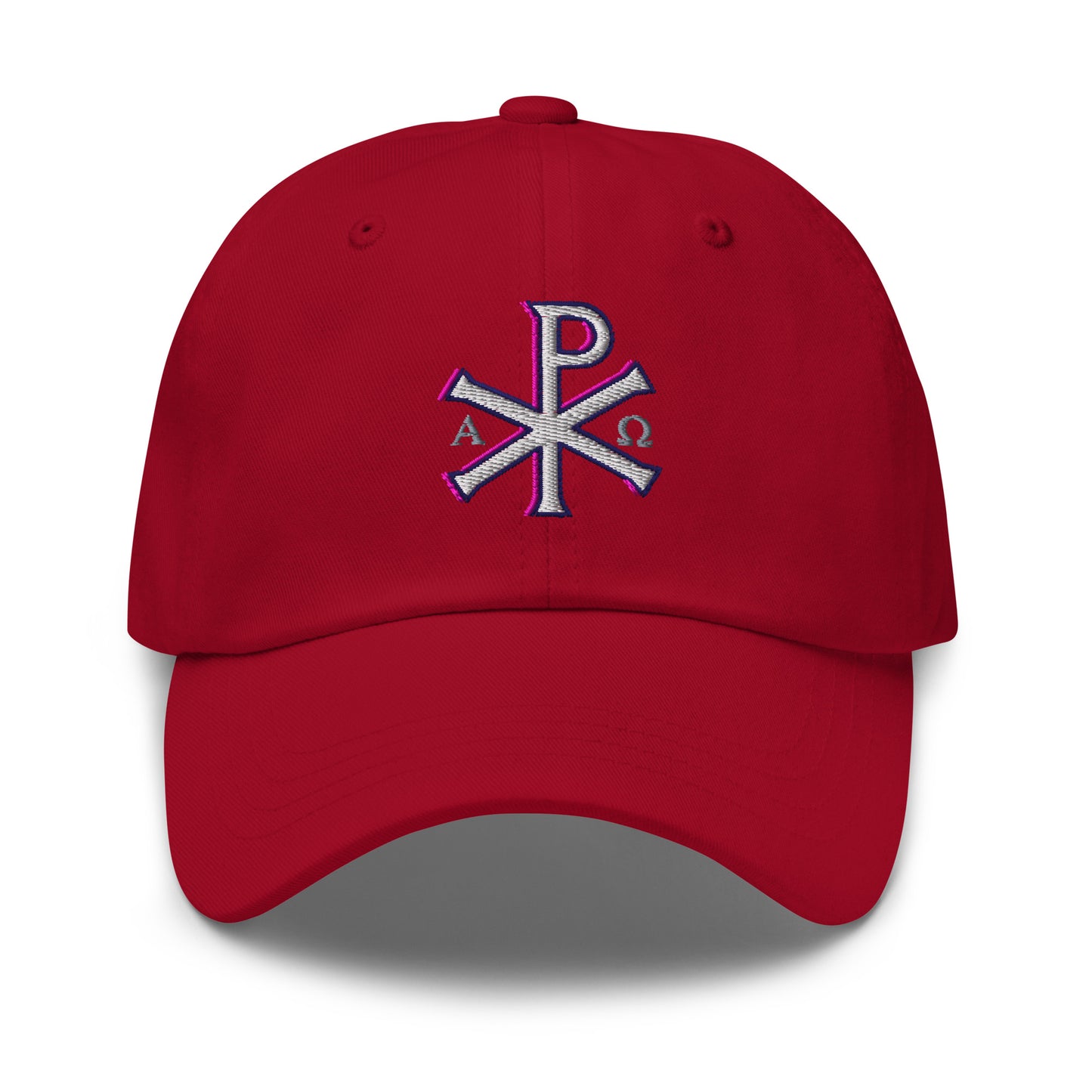 Chi Rho Christus Rex Baseball Cap