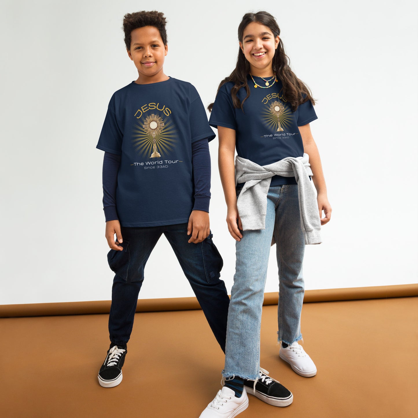 The Jesus World Tour Eucharistic Miracles Tee- Youth Unisex