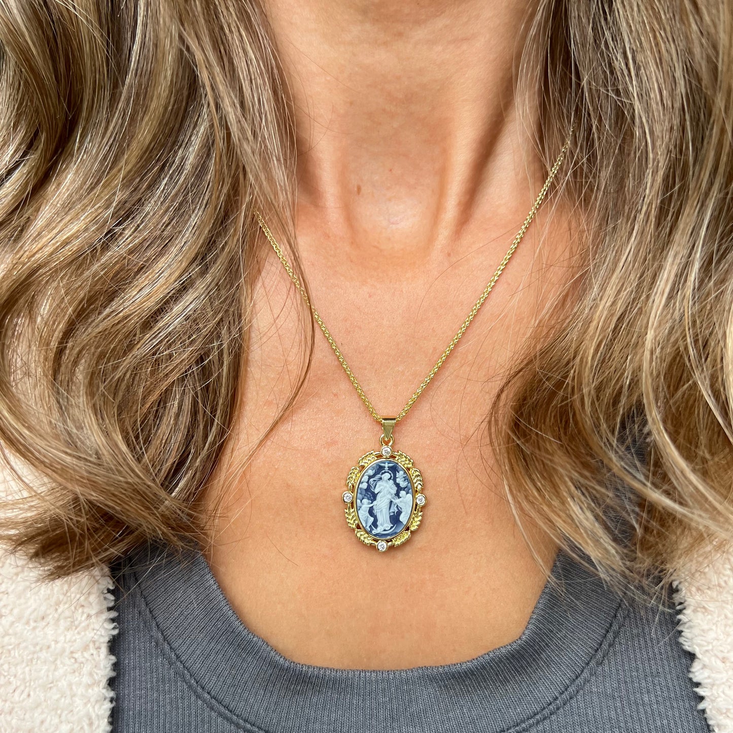 Our Lady Undoer of Knots Necklace